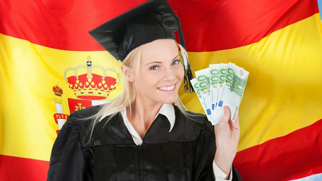Study in Spain cost