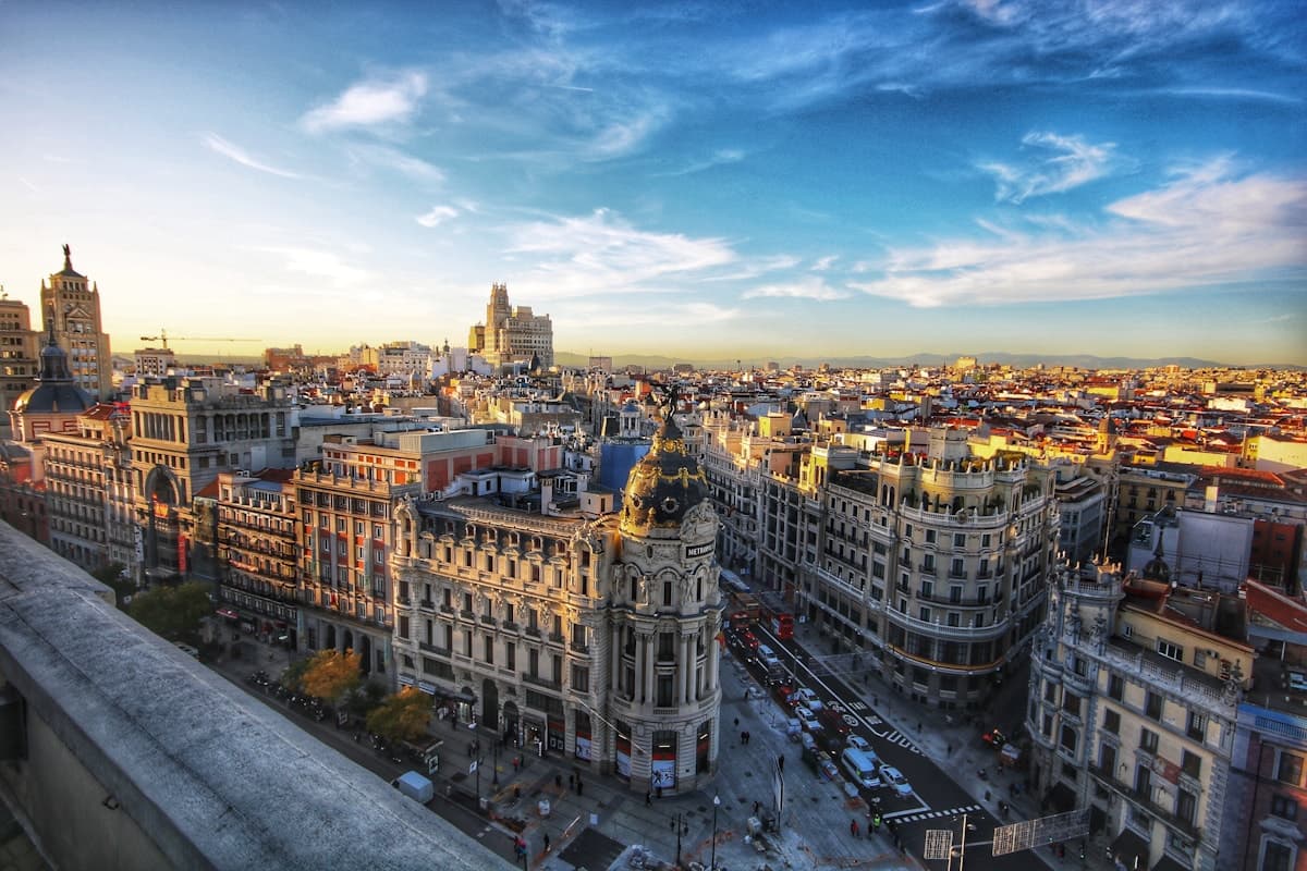 Madrid street and architecture